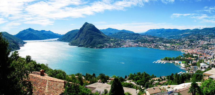 Lugano Panorama - Copyright Lugano Turismo
