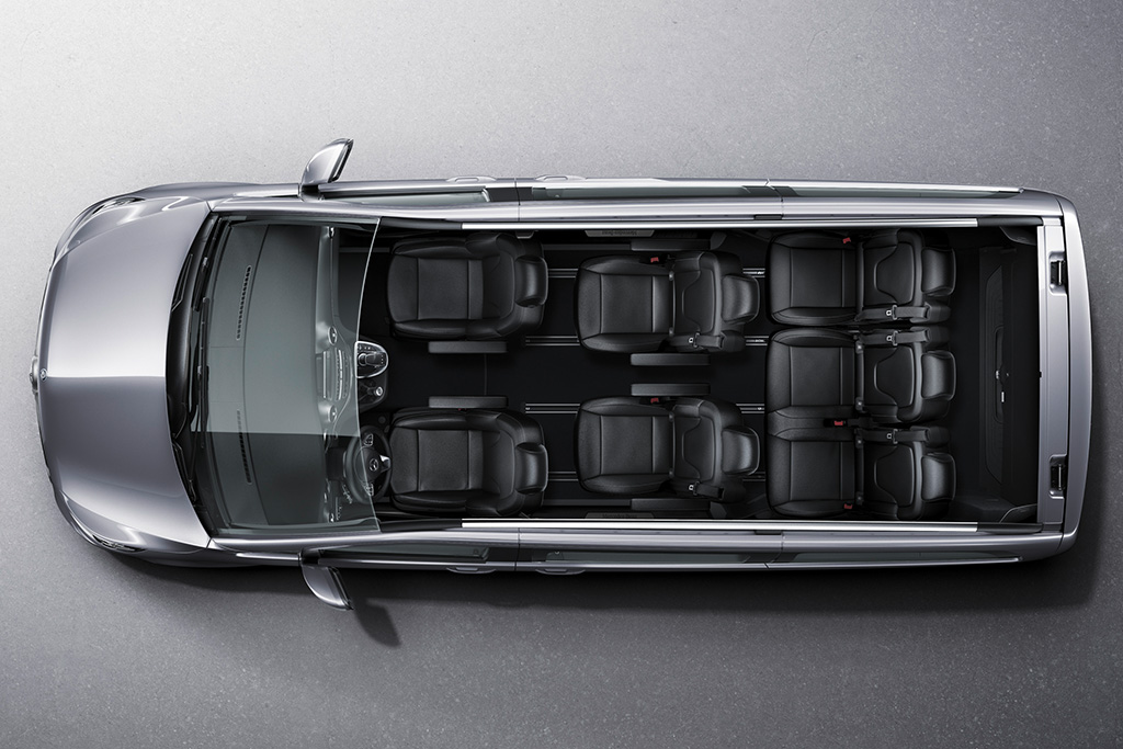 Mercedes V-Class Seat variability