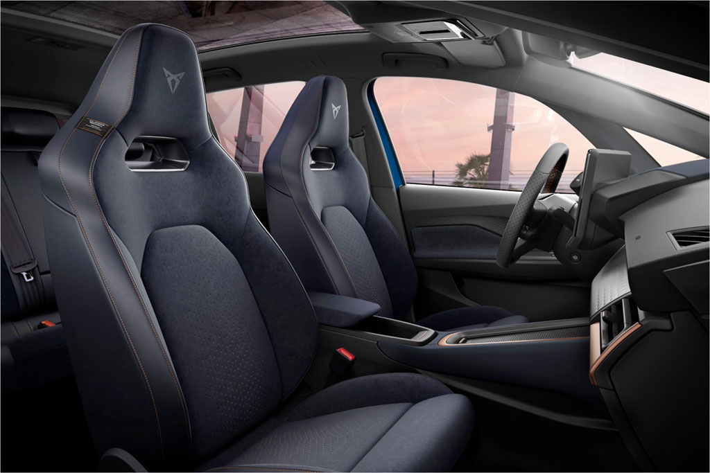 High-quality bucket seats