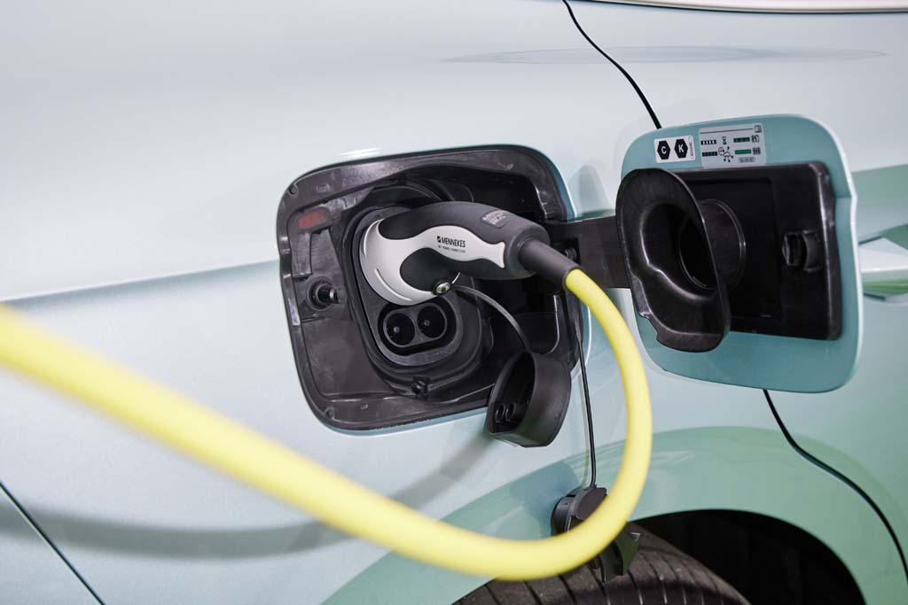 Skoda Enyaq charging socket