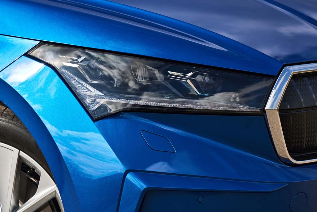 Skoda Enyaq front design