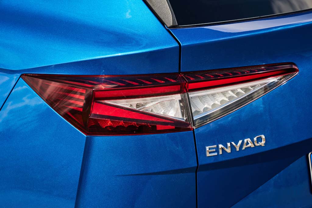 Skoda Enyaq rear design