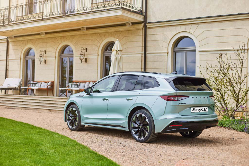 Skoda Enyaq rear view