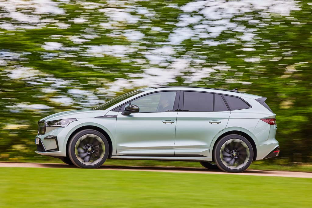 Skoda Enyaq side view