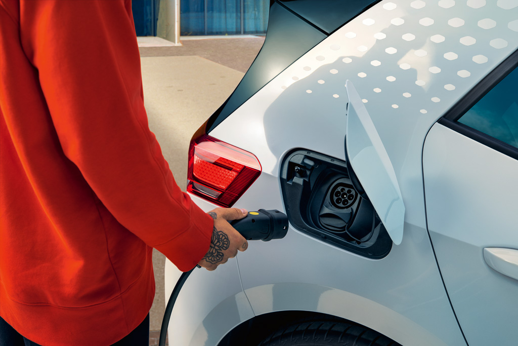 Fast and easy recharging at home, at work or on the road