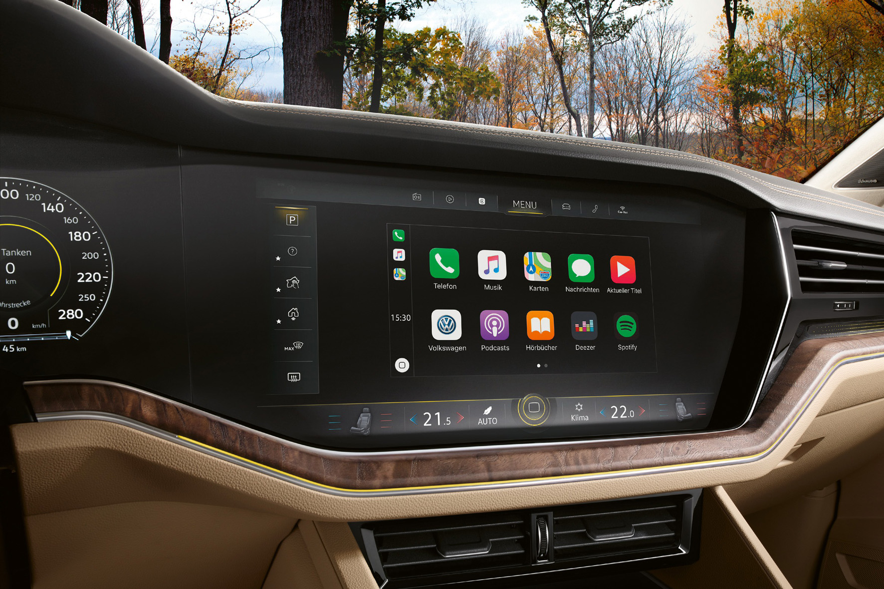 VW Touareg CarPlay